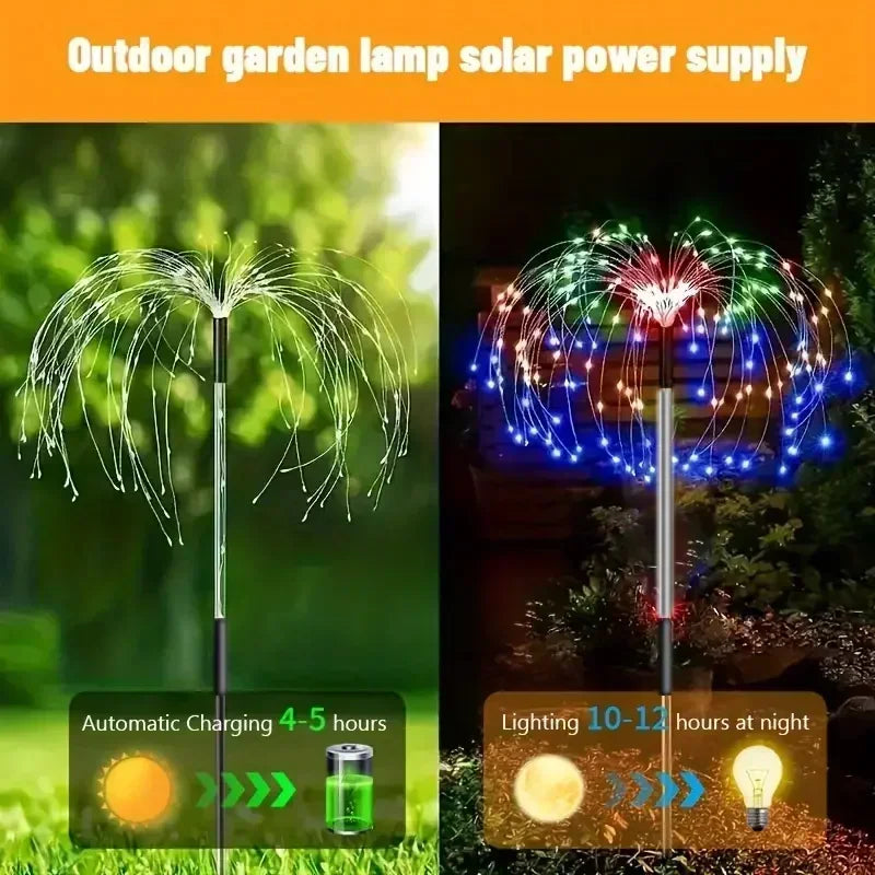 60LEDS Solar Firework Lights