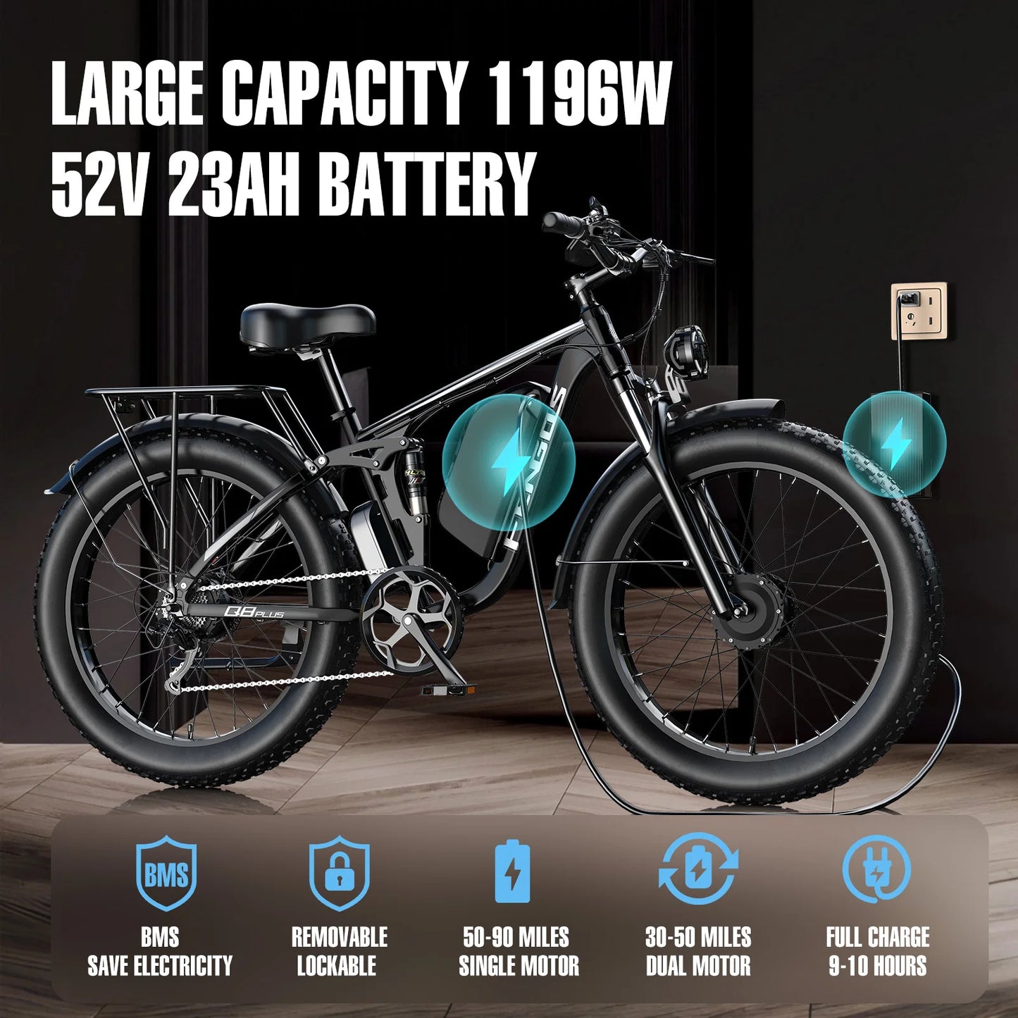 dual motor mountain electric vehicle