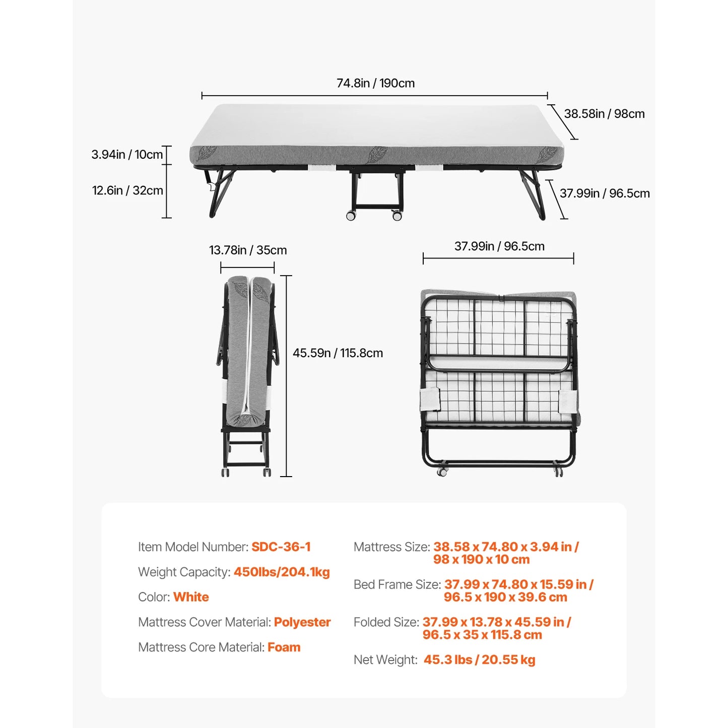 Folding Bed