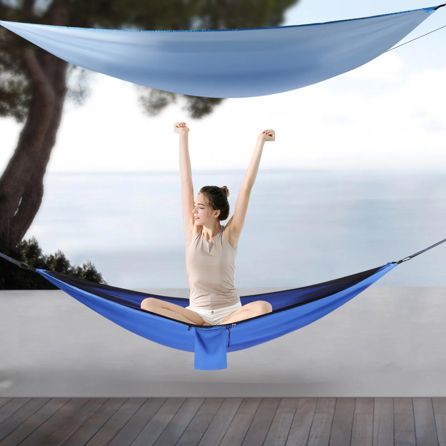 Mosquito Net / Tarp Hammock for Backpacking