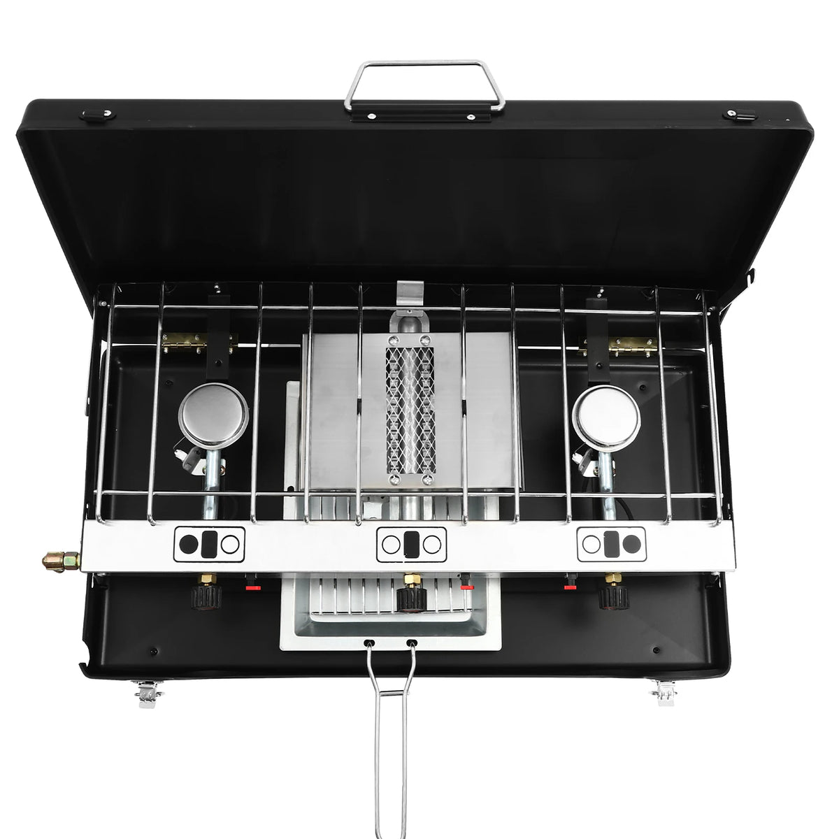 3-Burner Camping Stove Foldable