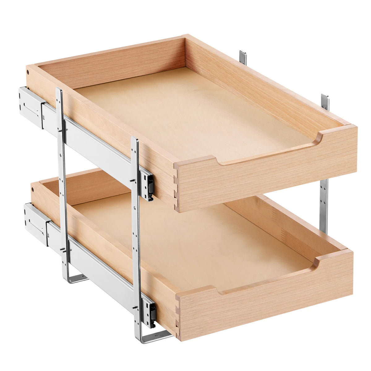 2 Tier Pull Out Cabinet Organizer