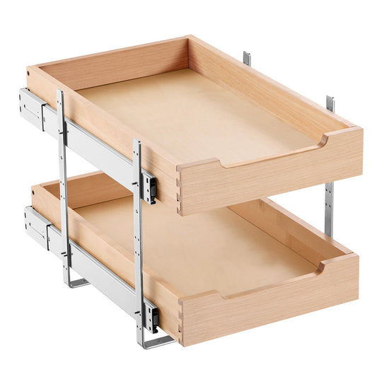 2 Tier Pull Out Cabinet Organizer