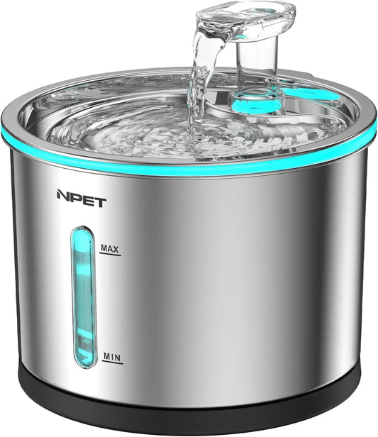Cat Water Fountain Stainless Steel