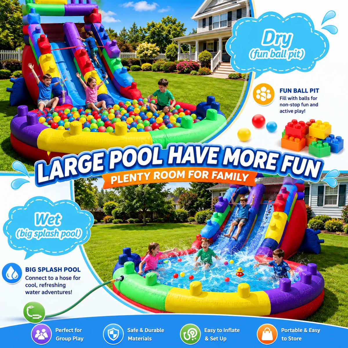 Inflatable Water Slide