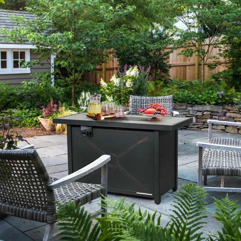 42 Inch 60000 BTU Propane Fire Pit Table