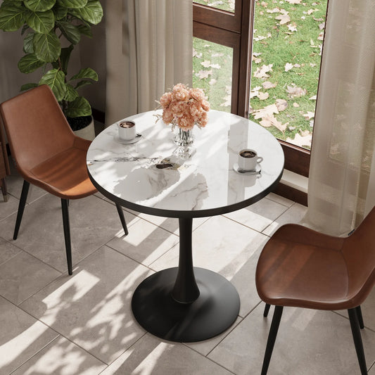 77cm Round Dining Table Chairs Not Included
