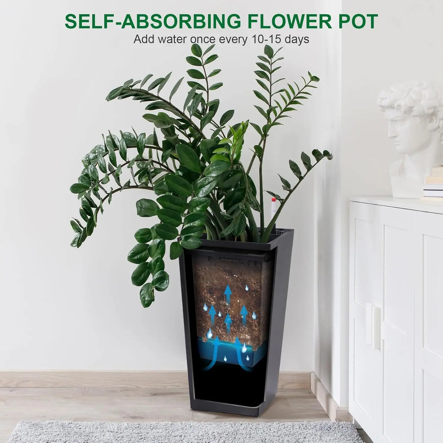 Tall Planter 2 pcs