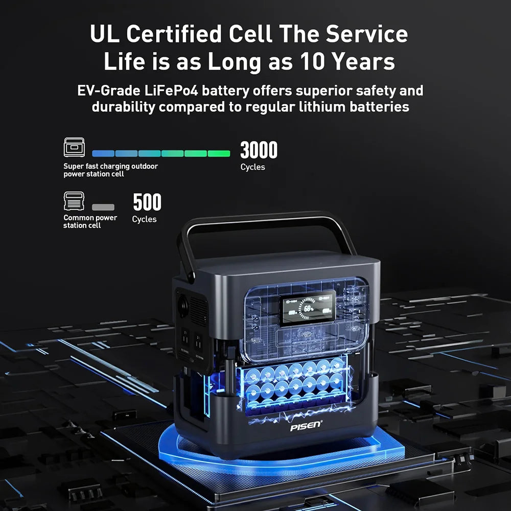 1000W (2000W Peak) Solar Generator