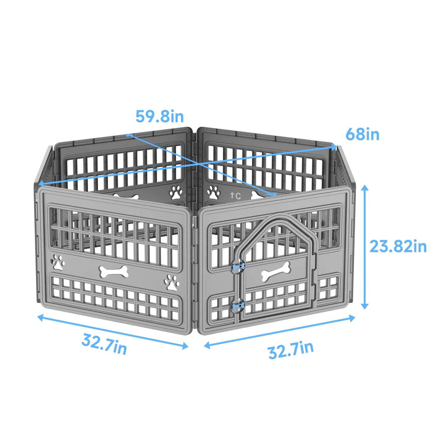 Plastic Pet Playpen