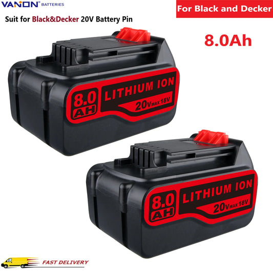 Lithium Battery for Black and Decker 20V