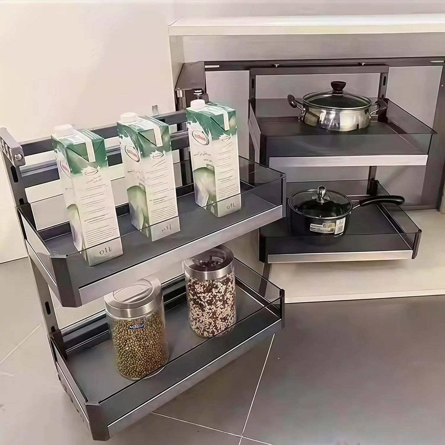 Corner Cabinet Pull Out Organizer