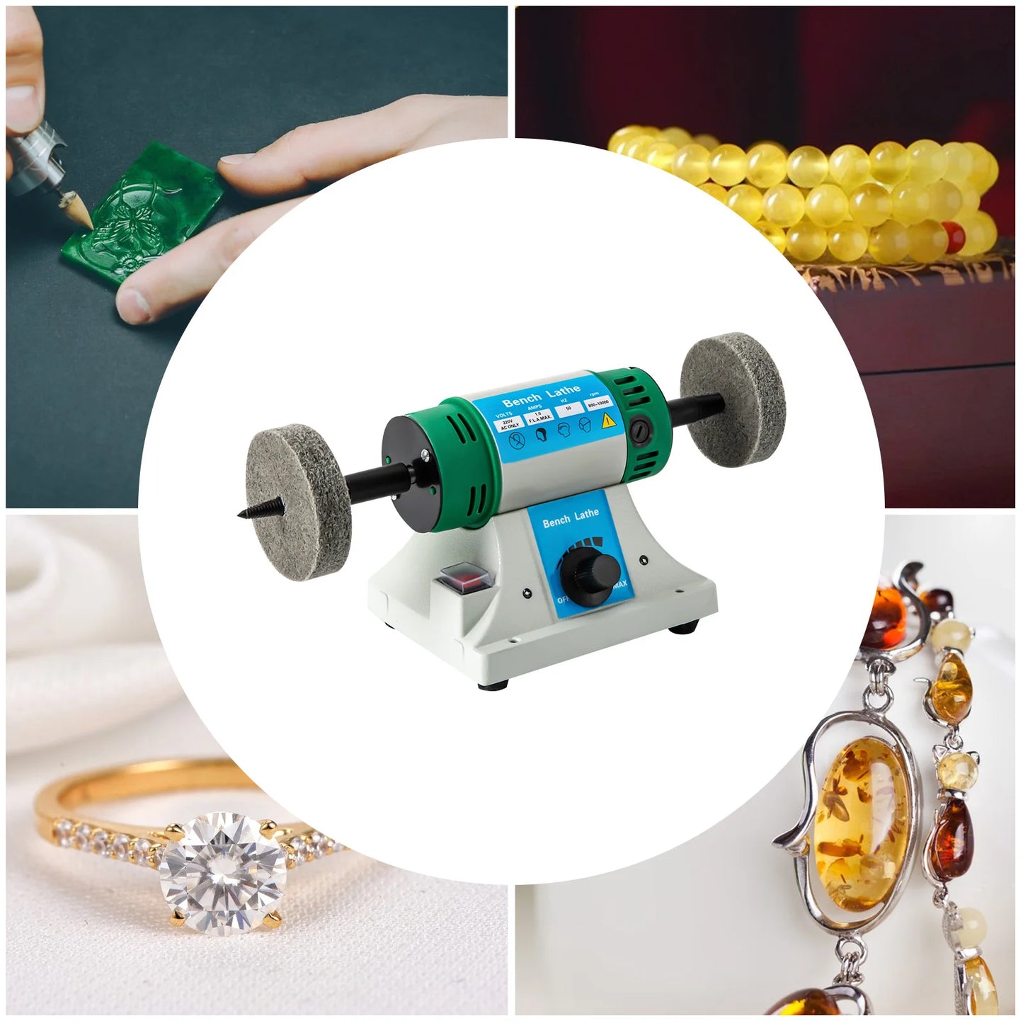 Desktop Lathe Grinding Polishing Machine Jewelry