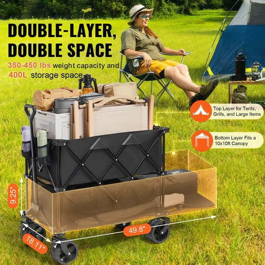 Foldable Double Decker Wagon