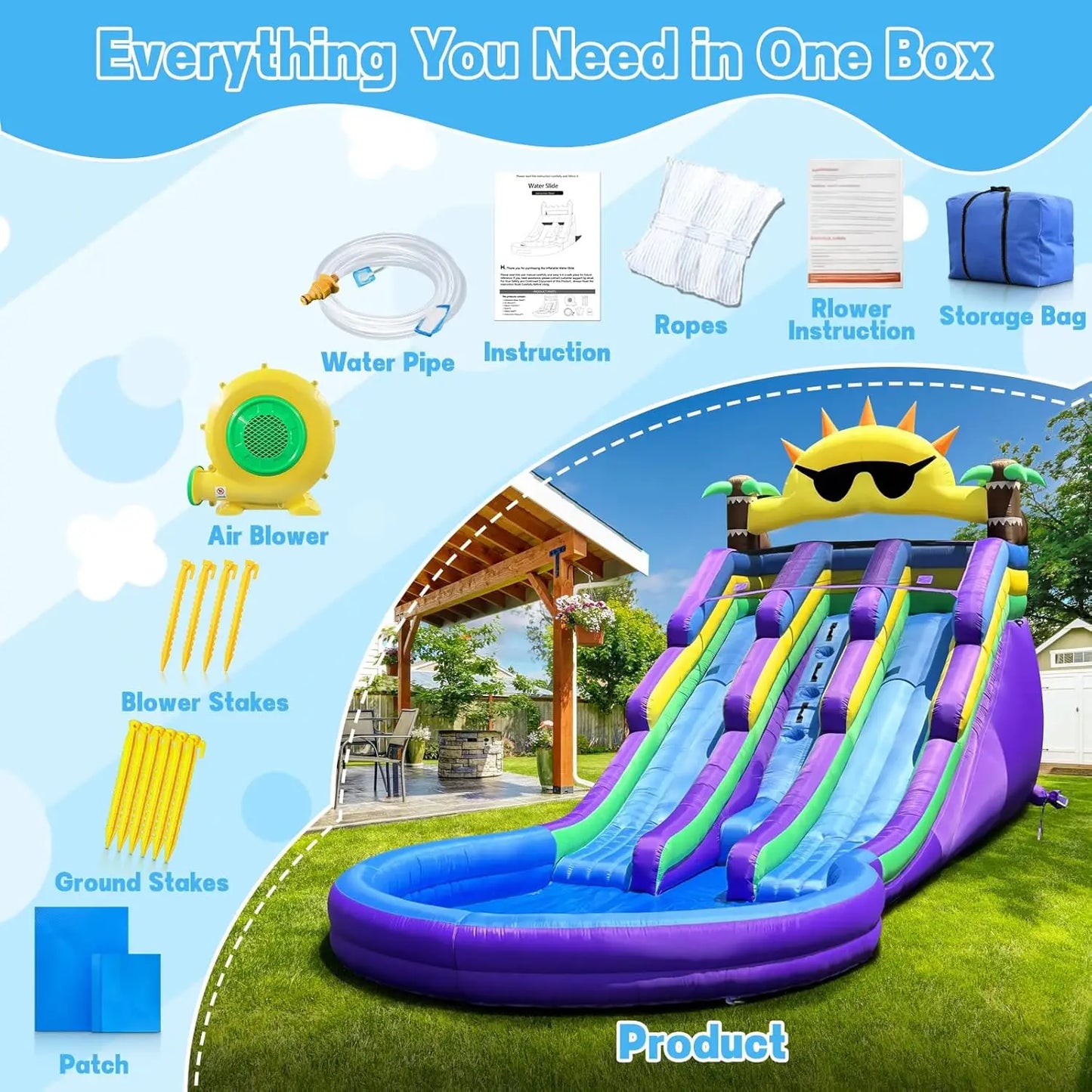 Inflatable Water Slide