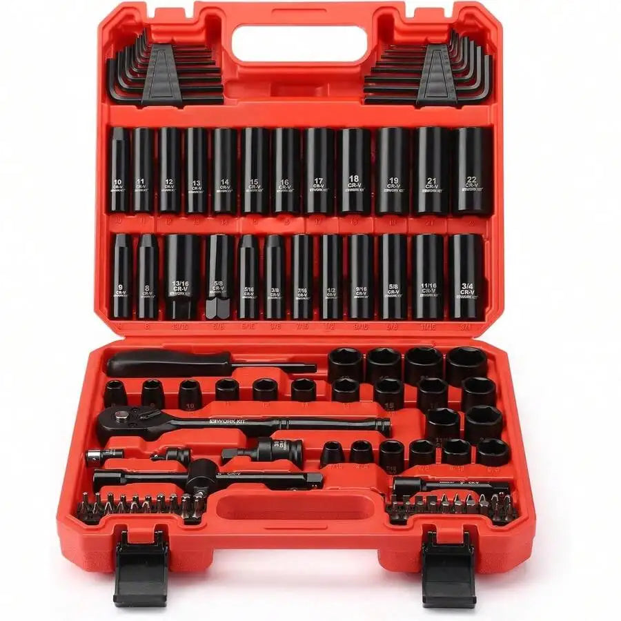 46-Piece Mechanic Tool Set 1/4-Inch Drive
