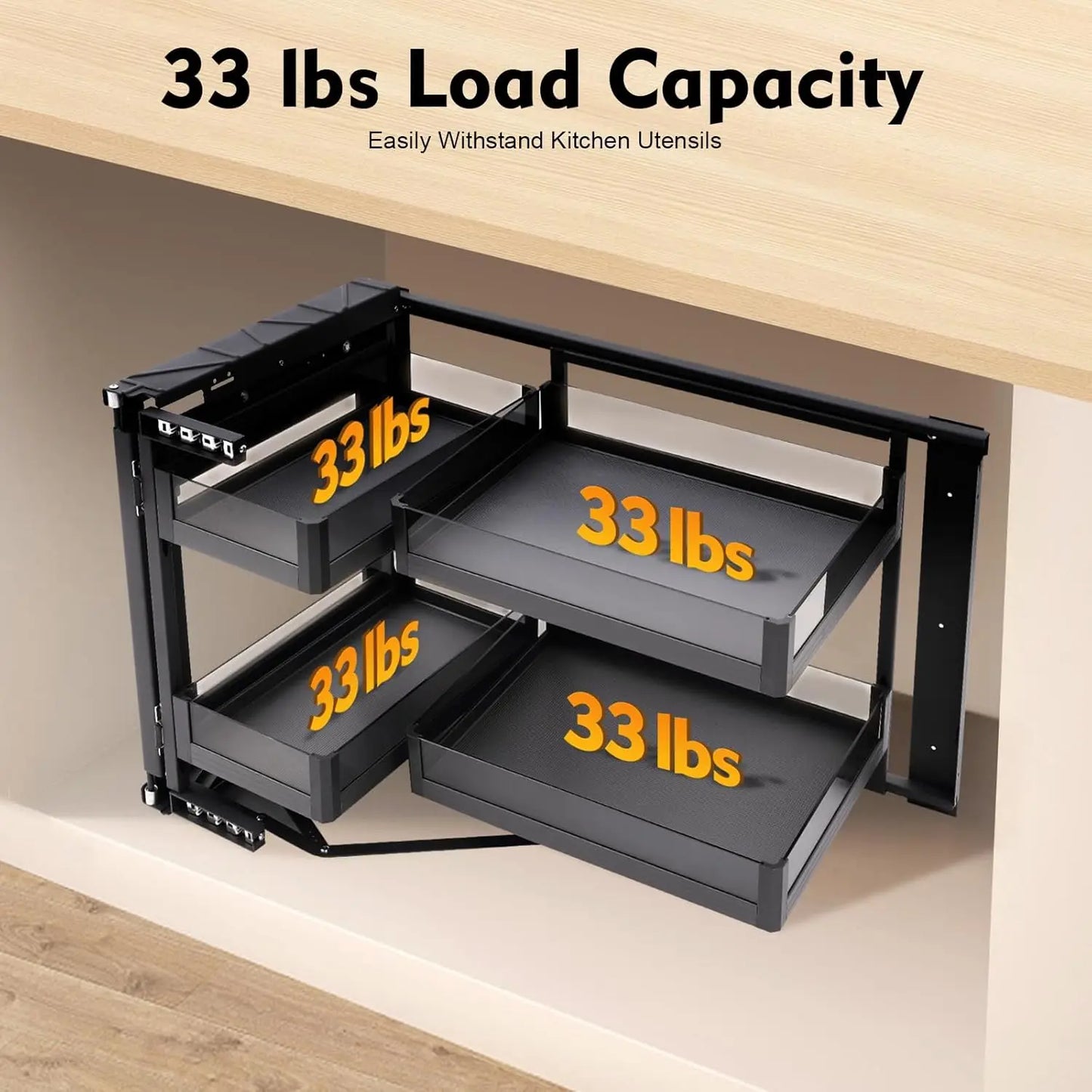 Corner Cabinet Pull Out Organizer