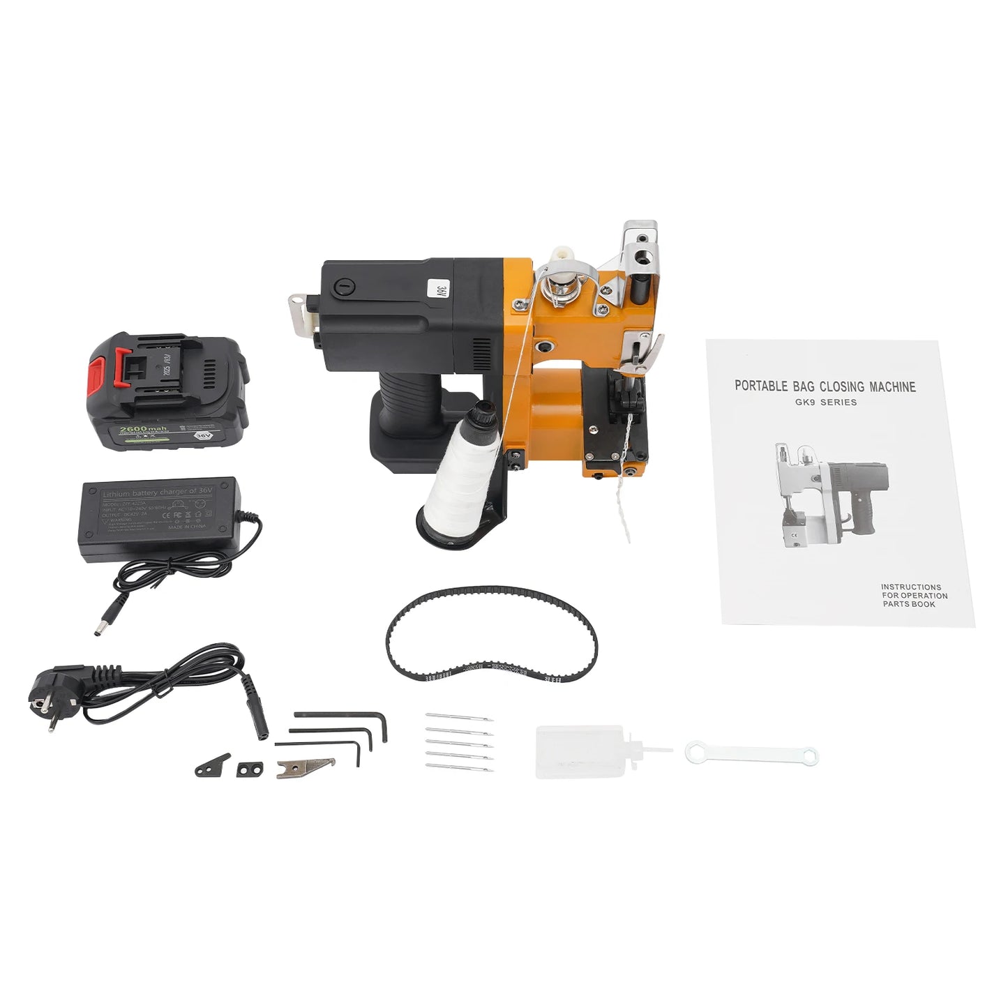 Portable Bag Sewing Machine Handheld Battery Powered