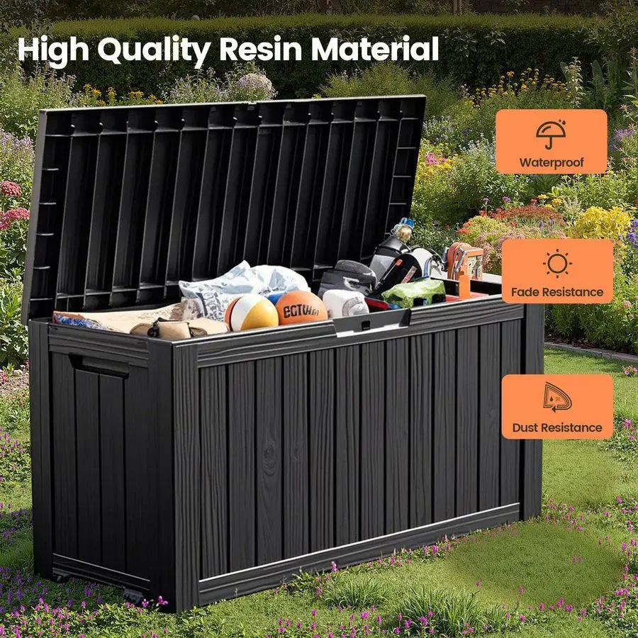 75 Gallon Outdoor Storage Box Waterproof