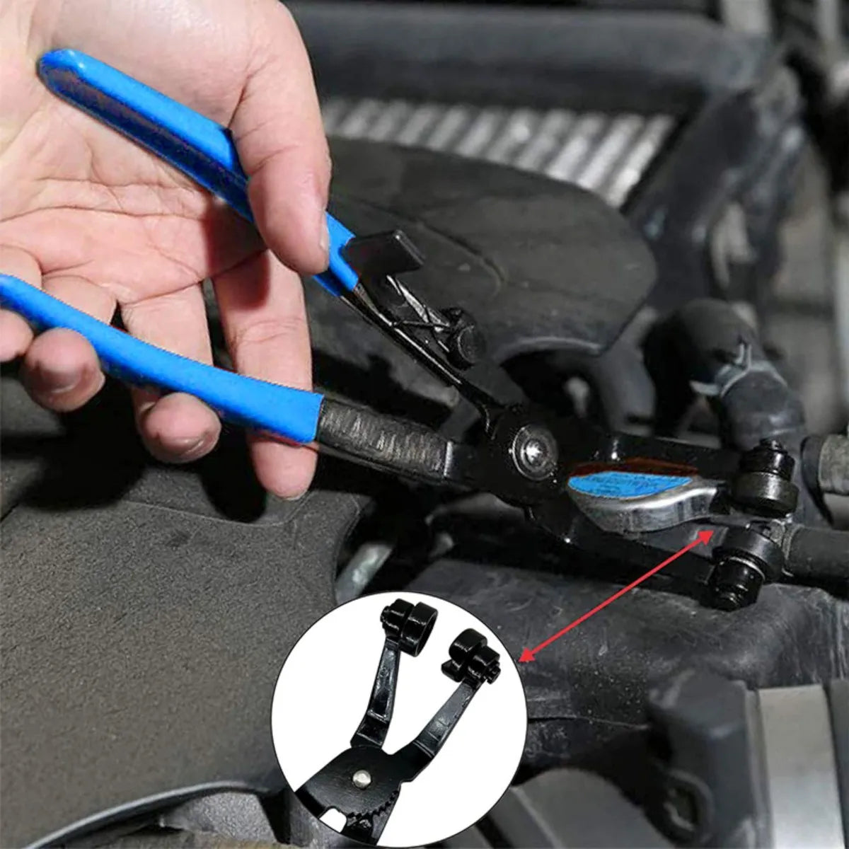 9-piece Spring Hose Clamp Pliers
