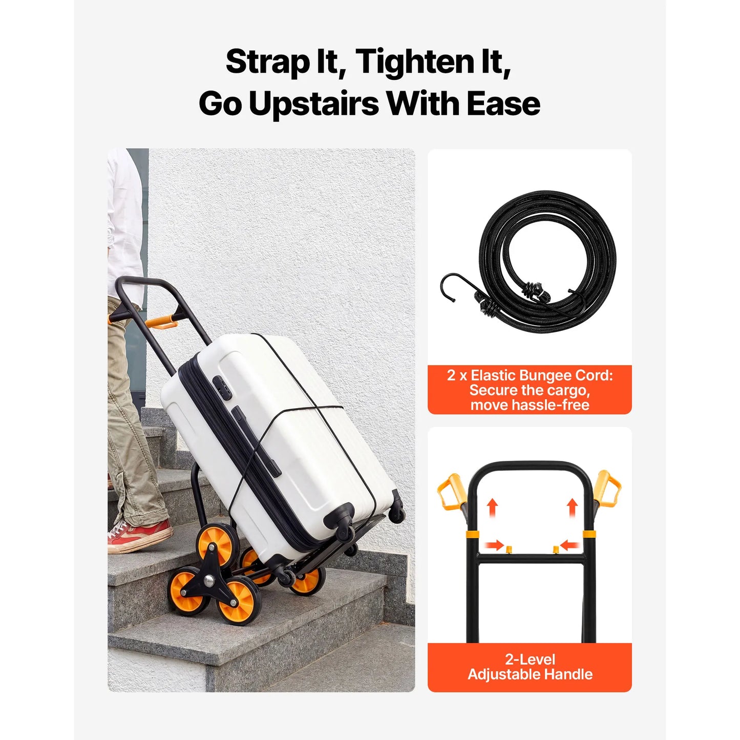Stair Climbing Cart Folding