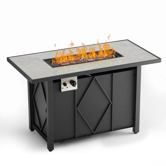 43 Inch Propane Fire Pit Table