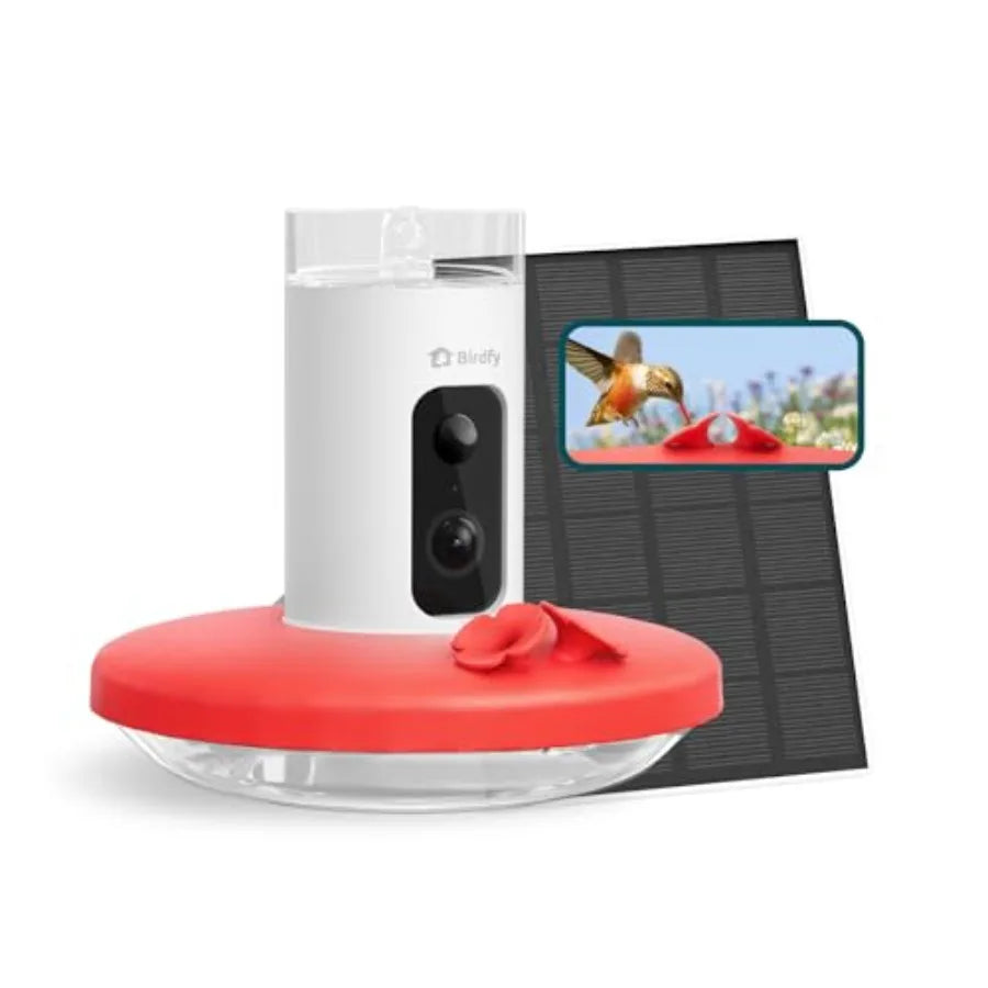 Smart Hummingbird Feeder with Camera, Auto Detect , Instant Notification, Live View