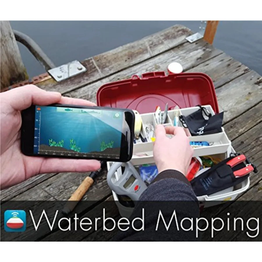 Portable wireless Bluetooth fish finder