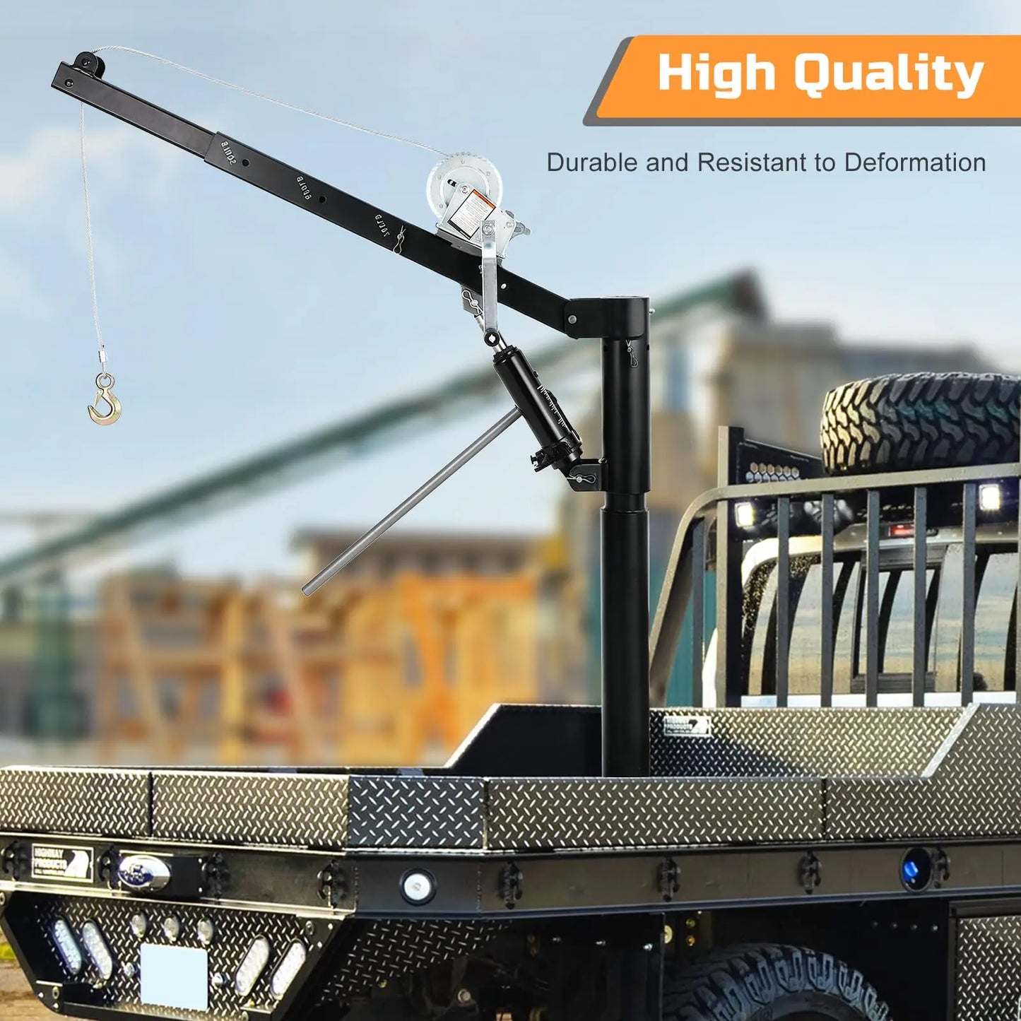 Hydraulic Truck Hoist 1000 LBS  360 Degree