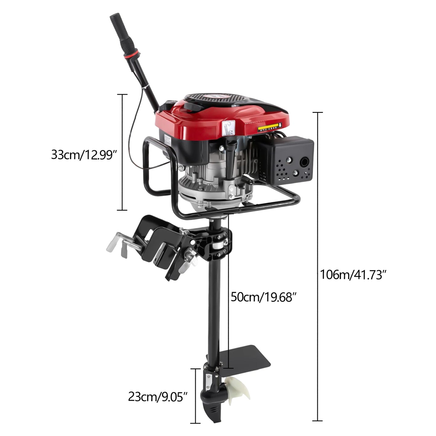 4 Stroke 8HP 196CC Outboard Motor