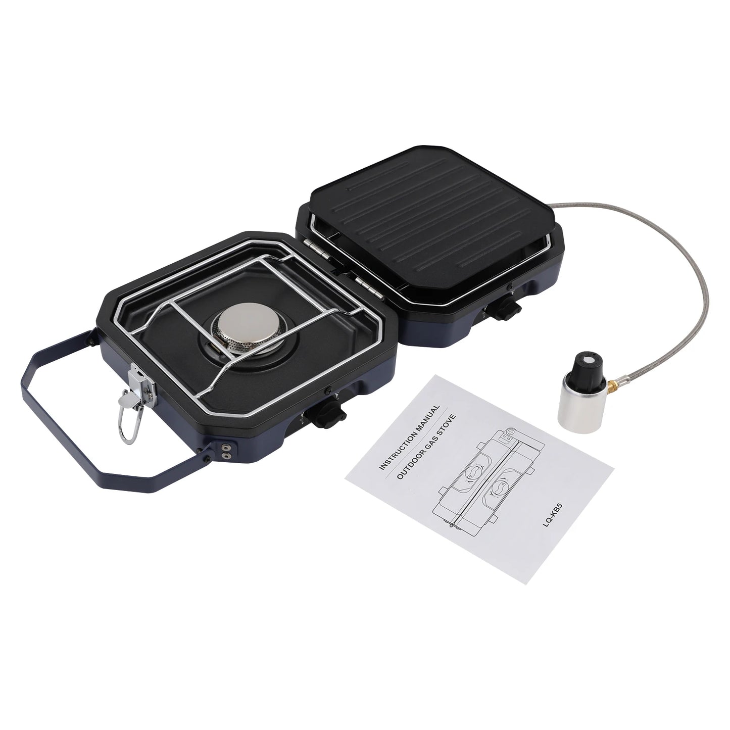 Camping Stove with Grill Pan