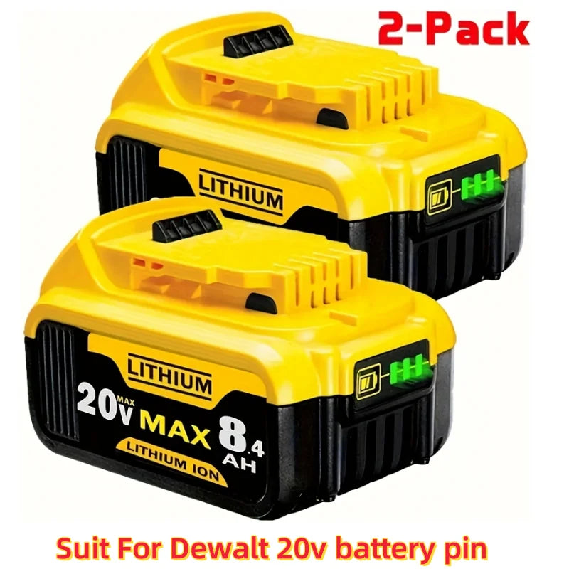For Dewalt 20V 8.4Ah Battery