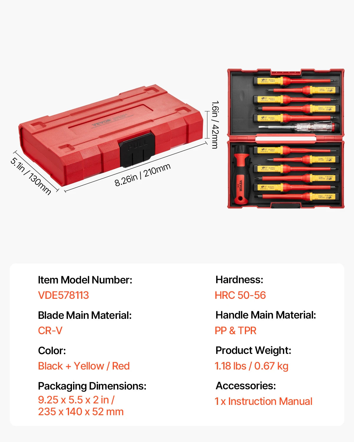 Insulated Screwdriver Set
