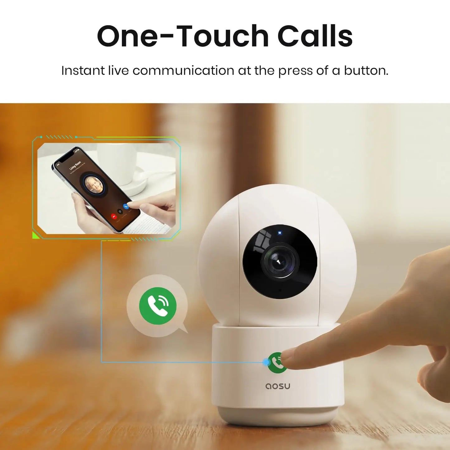 3K/5MP Floodlight Wifi Camera and 3MP Baby Monitor