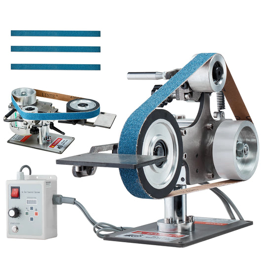Belt Grinder Sander W/VFD 550W