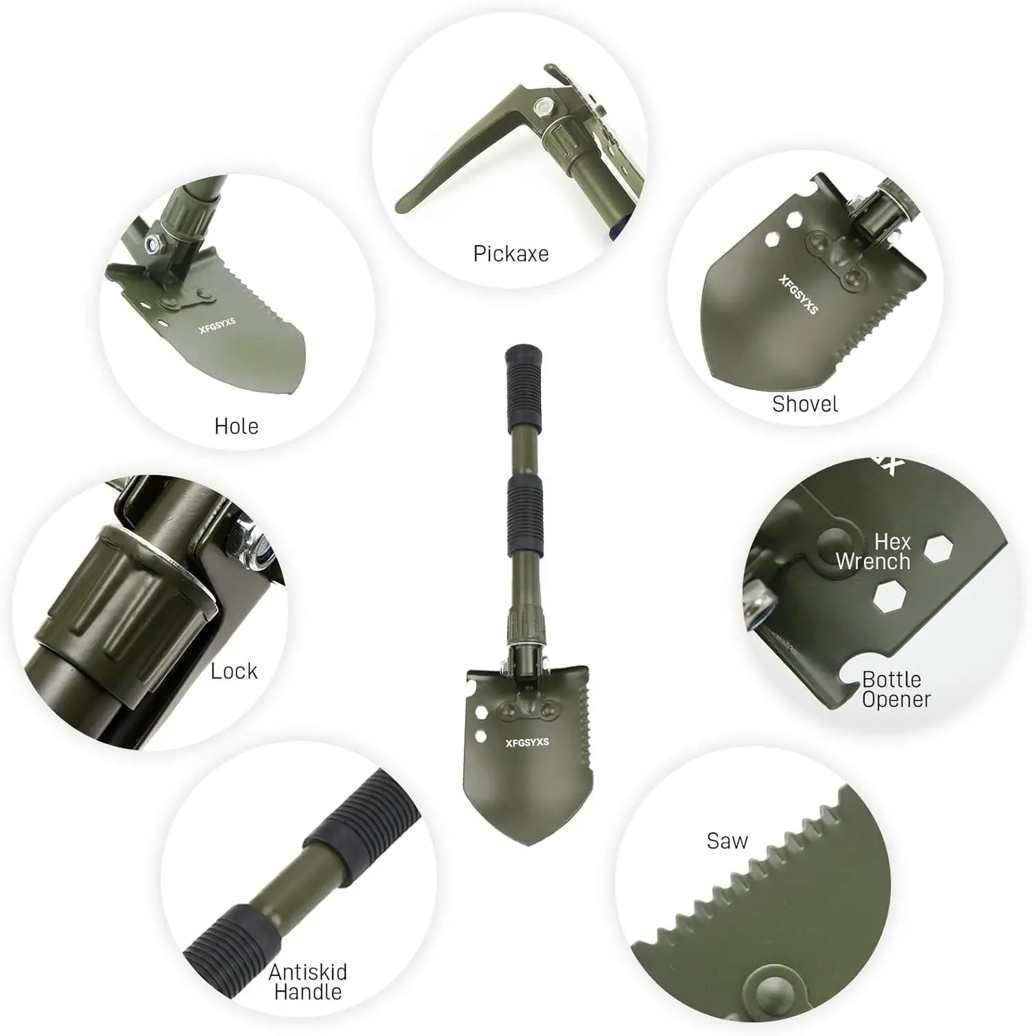 Mini Folding Camping Shovel