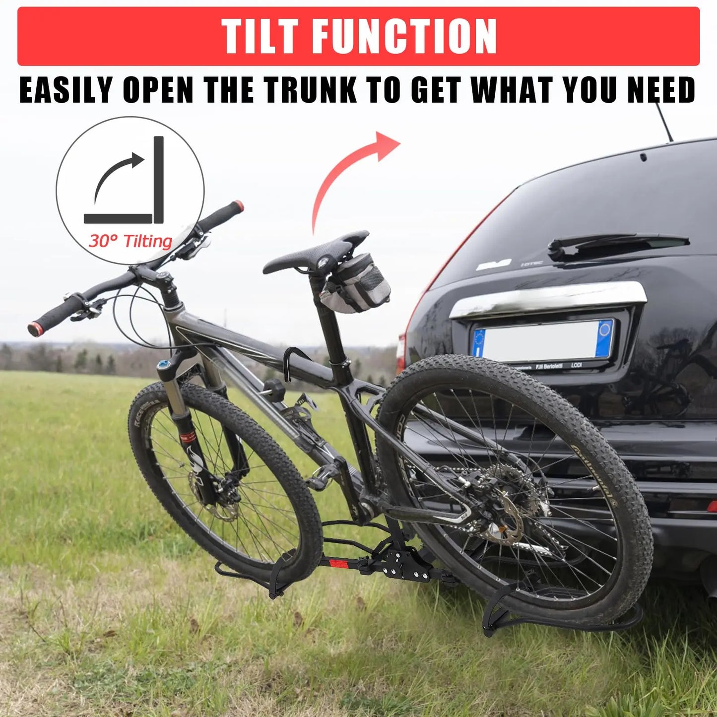Hitch Mounted  2-Bike Rack