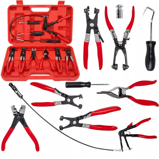 9-piece Hose Clamp Pliers Set