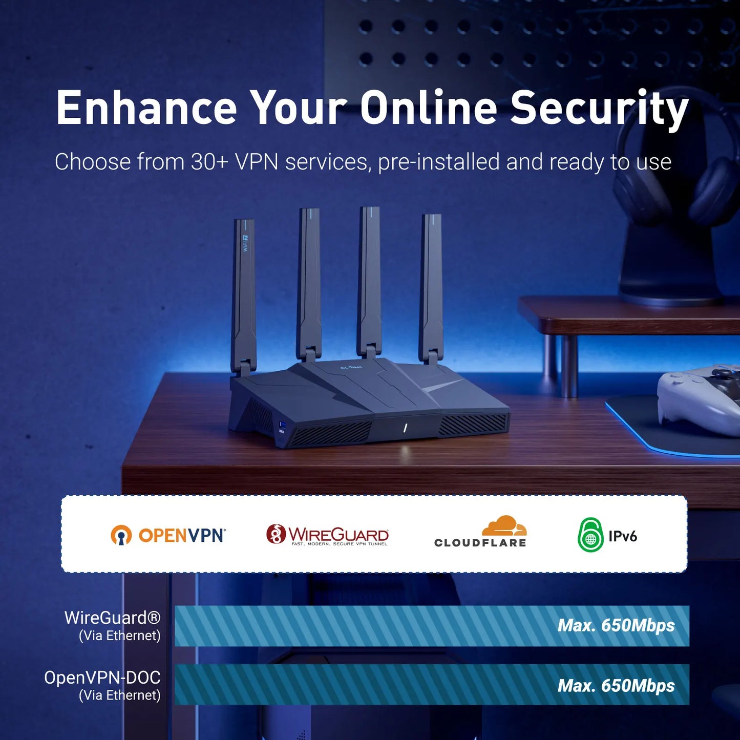 Dual-band Wi-Fi 7 Home Router