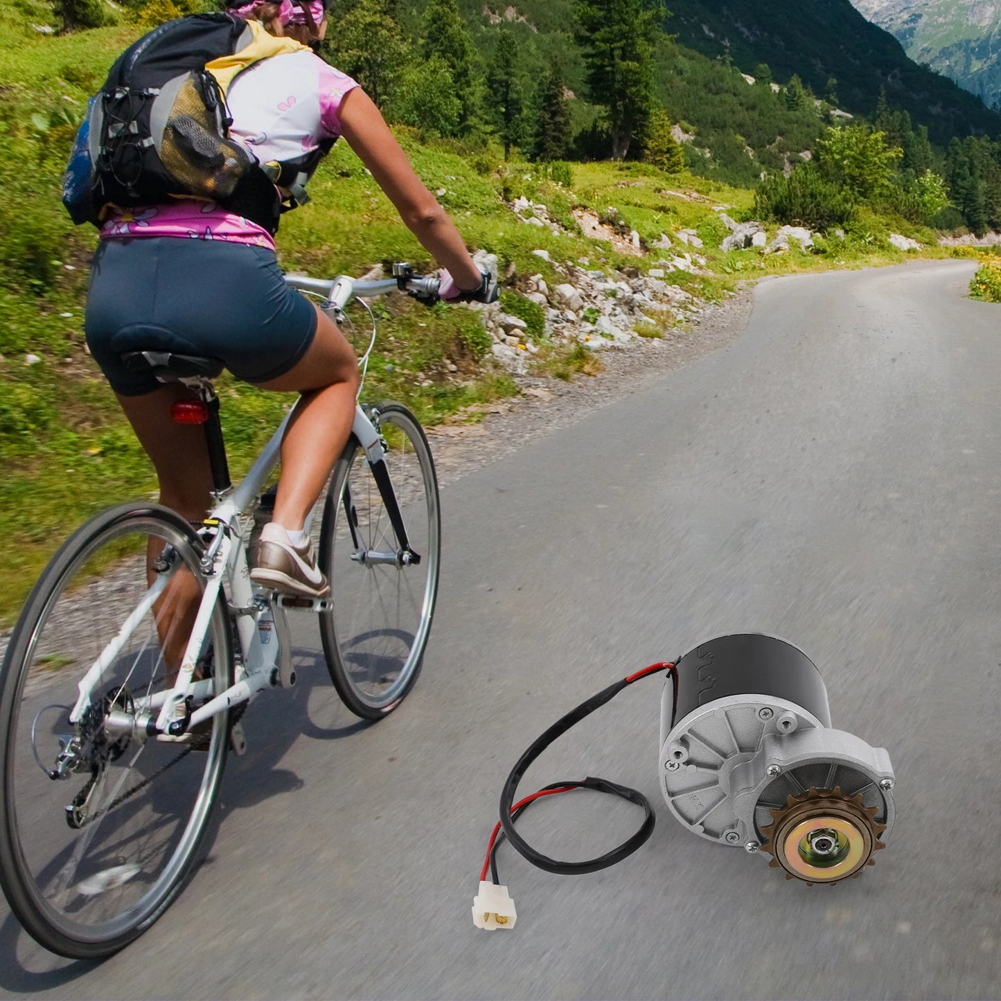 Electric Bike Conversion Kit 350W 36V