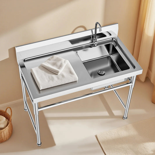 304 Stainless Steel Prep & Utility Sink