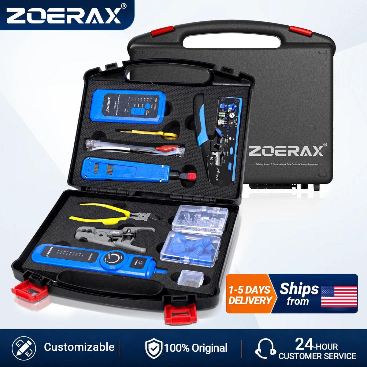 RJ45 Crimper Tool Kit