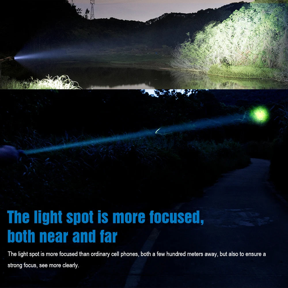 460Lumen La-ser High Power Led USB Flashlight