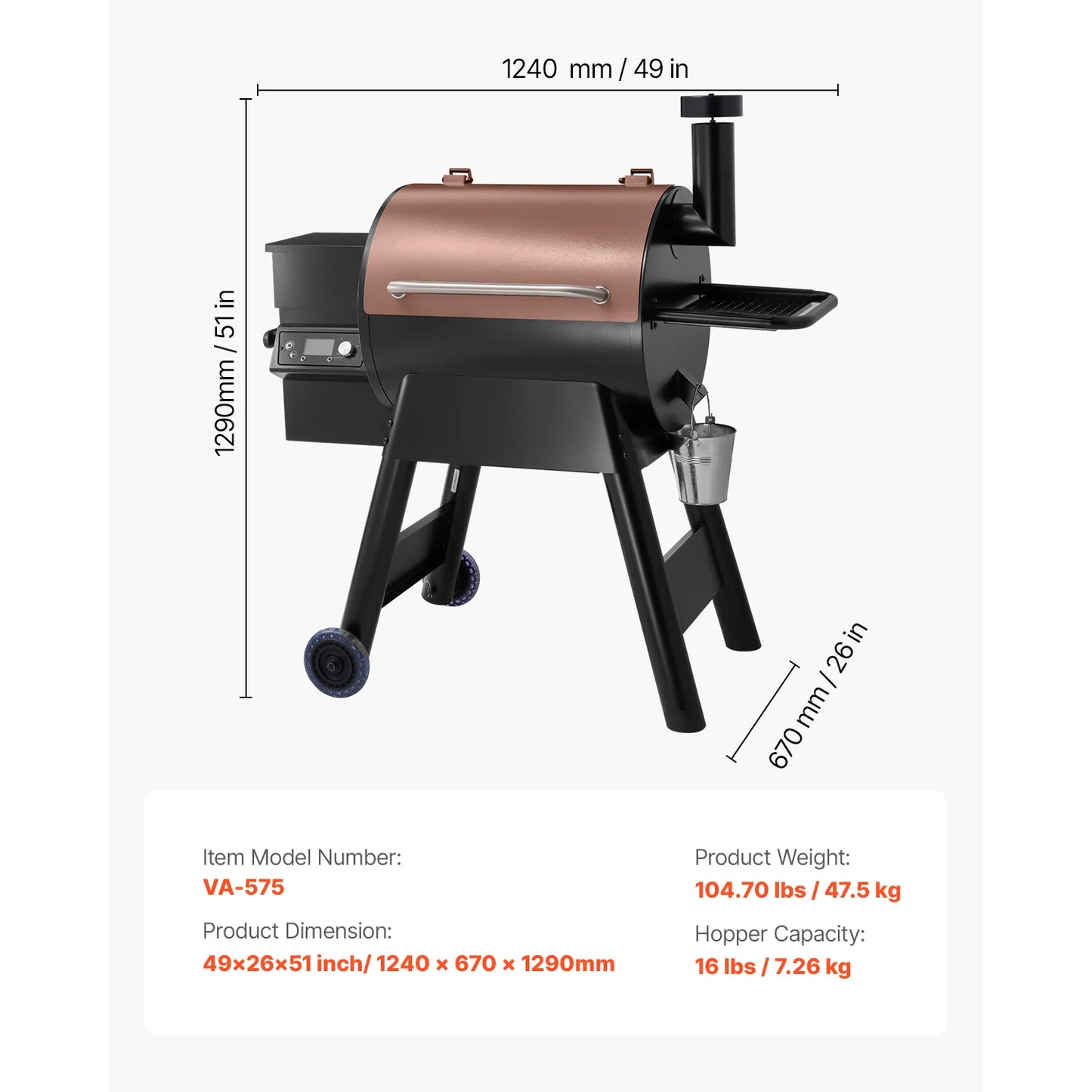 Wood Pellet Grill Smoker