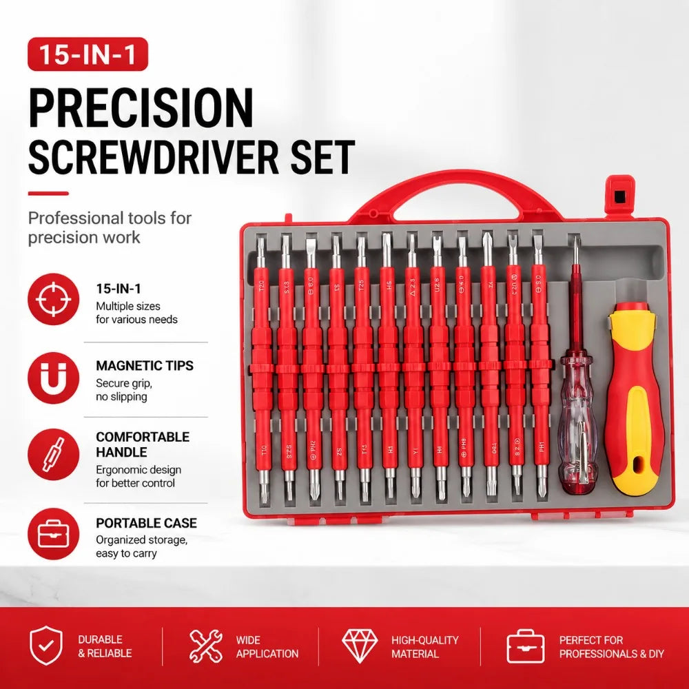 1000V Insulated Screwdriver Set