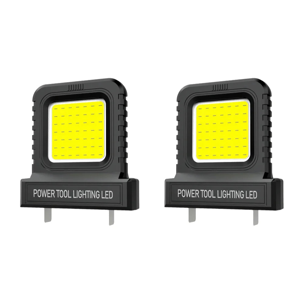 LED Work Light for Makita,Milwaukee,Dewalt,Bosch ,20V-21V Li-ion Battery