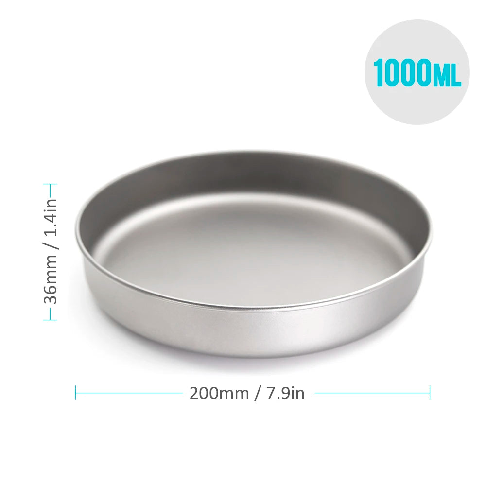 1000ML Titanium Frypan