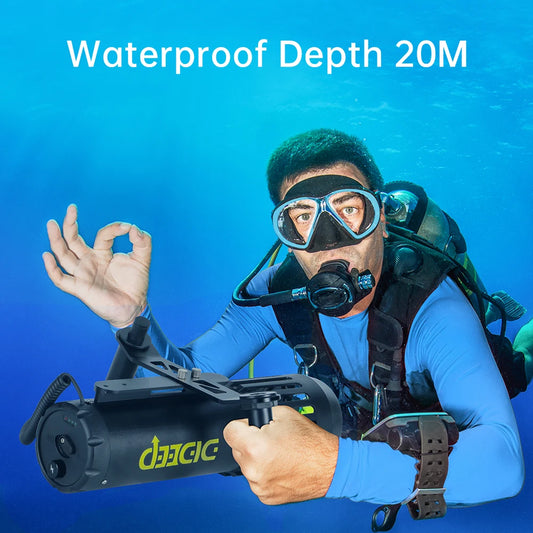 Underwater Scooter with Action Camera Mount