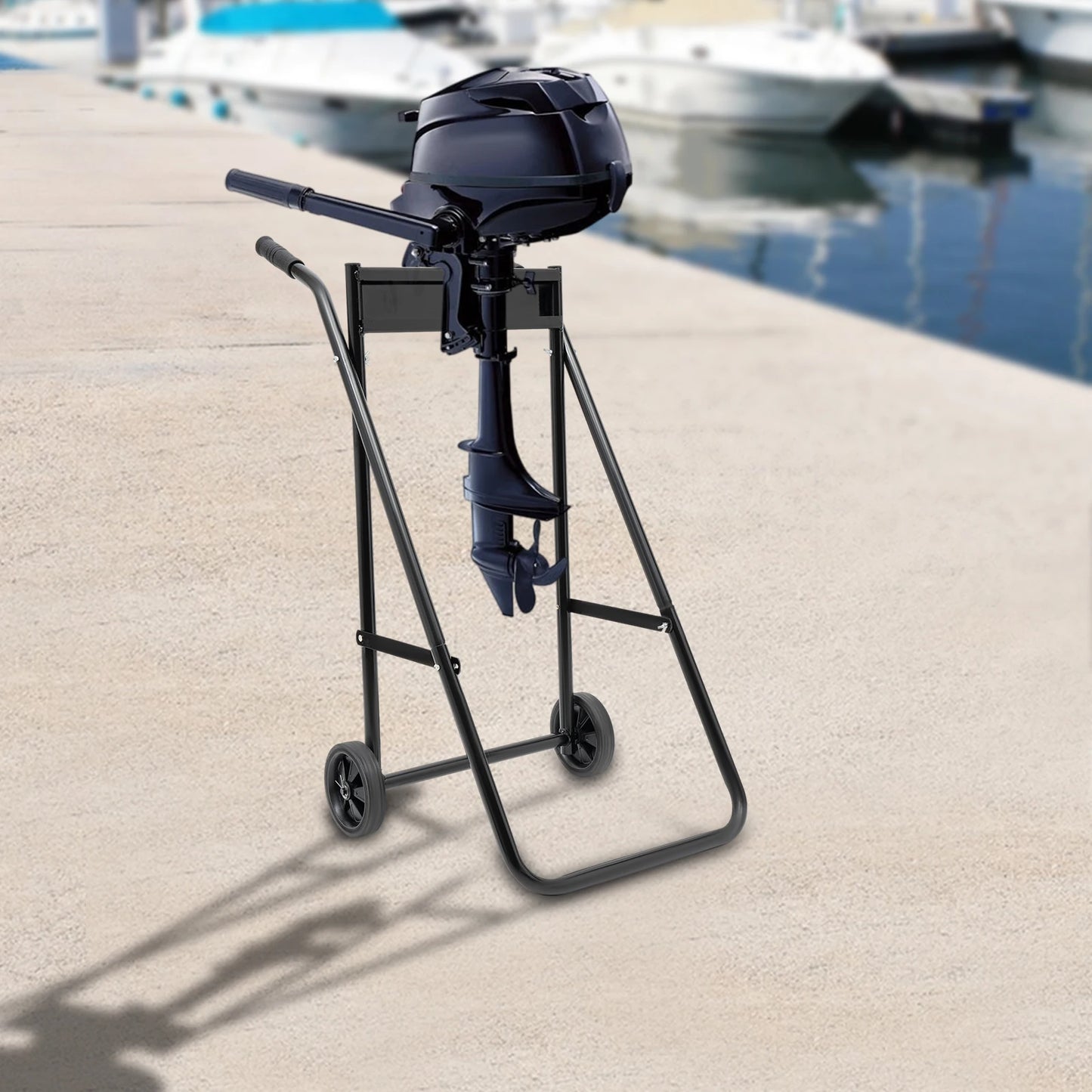 Folding Outboard Boat Motor Cart