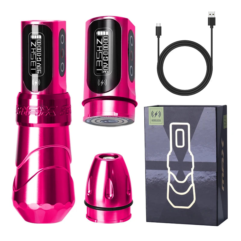 Professional Tattoo Pen  Wireless  2Battery